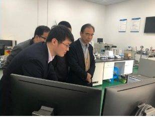 国家纳米工程中心常务副主任崔大祥教授一行莅临qy千亿现场考察